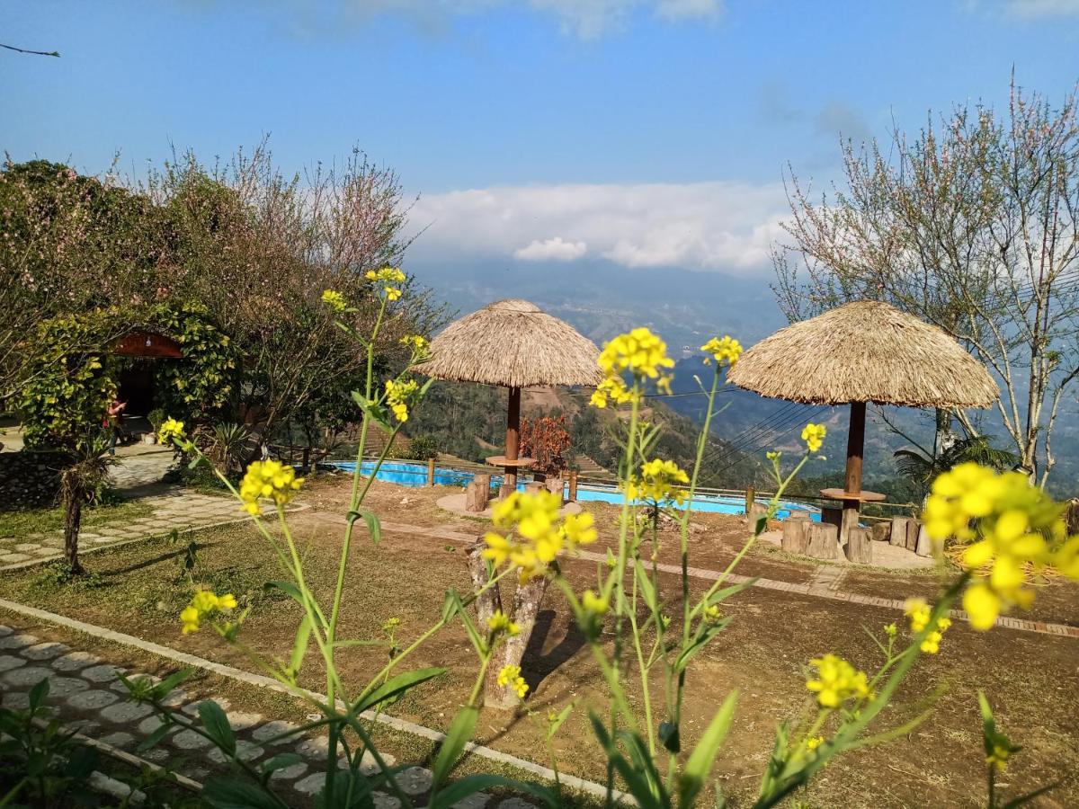 Hoang Su Phi Bungalow Bagian luar foto