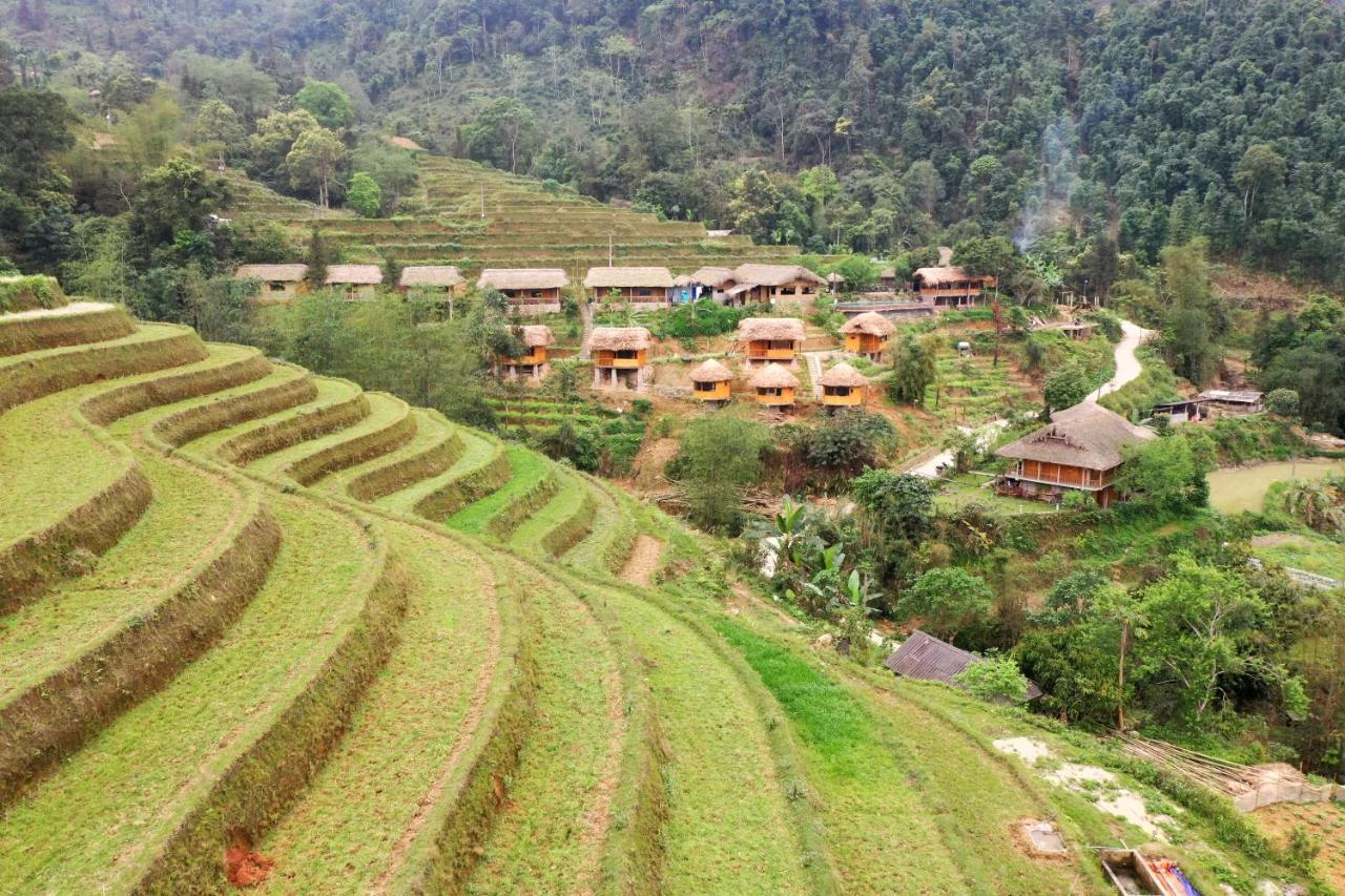 Hoang Su Phi Bungalow Bagian luar foto