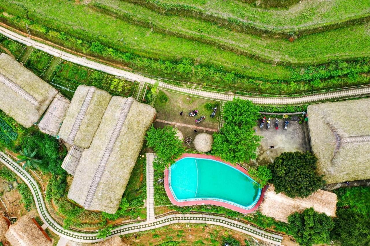 Hoang Su Phi Bungalow Bagian luar foto
