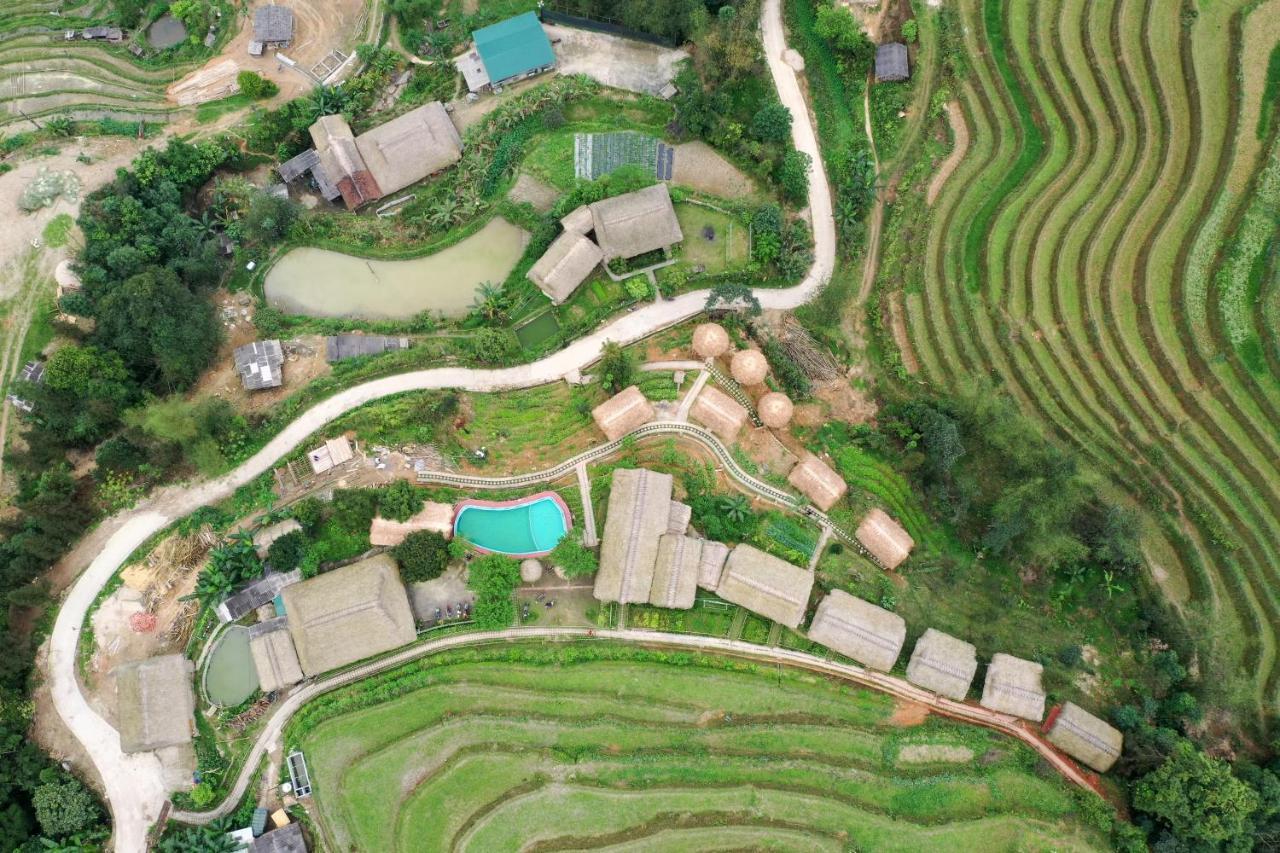 Hoang Su Phi Bungalow Bagian luar foto