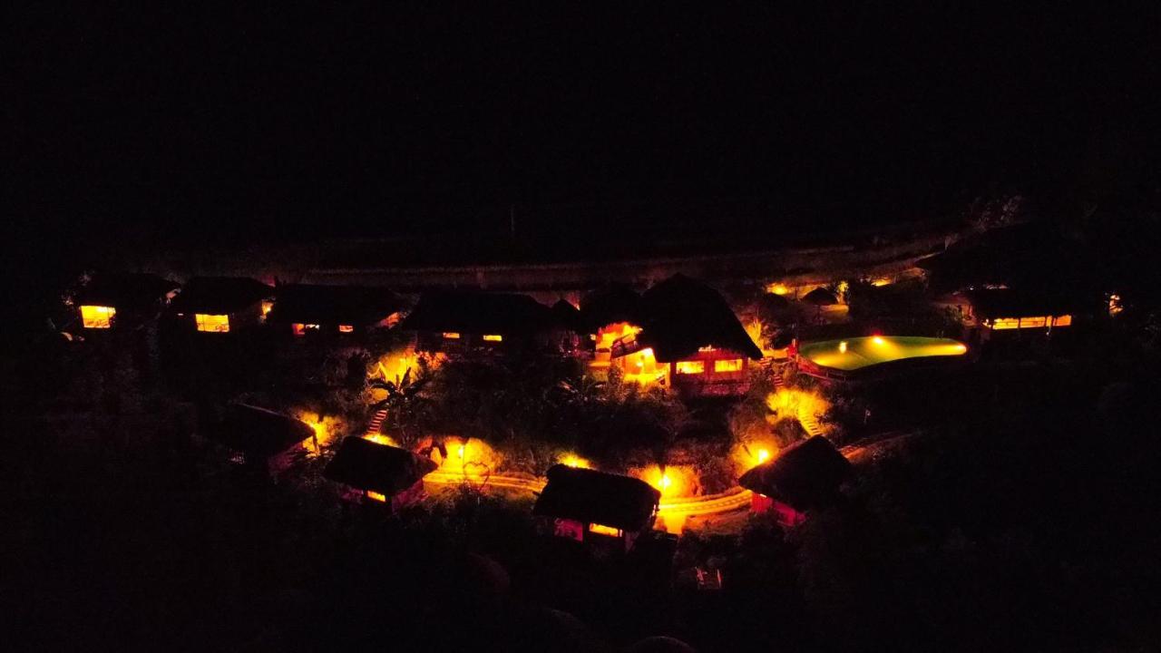 Hoang Su Phi Bungalow Bagian luar foto
