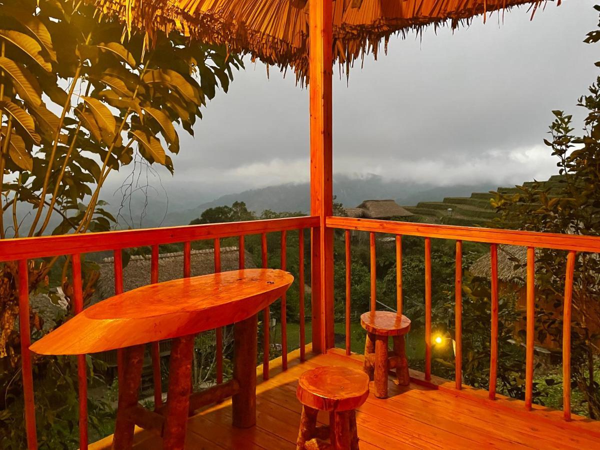 Hoang Su Phi Bungalow Bagian luar foto