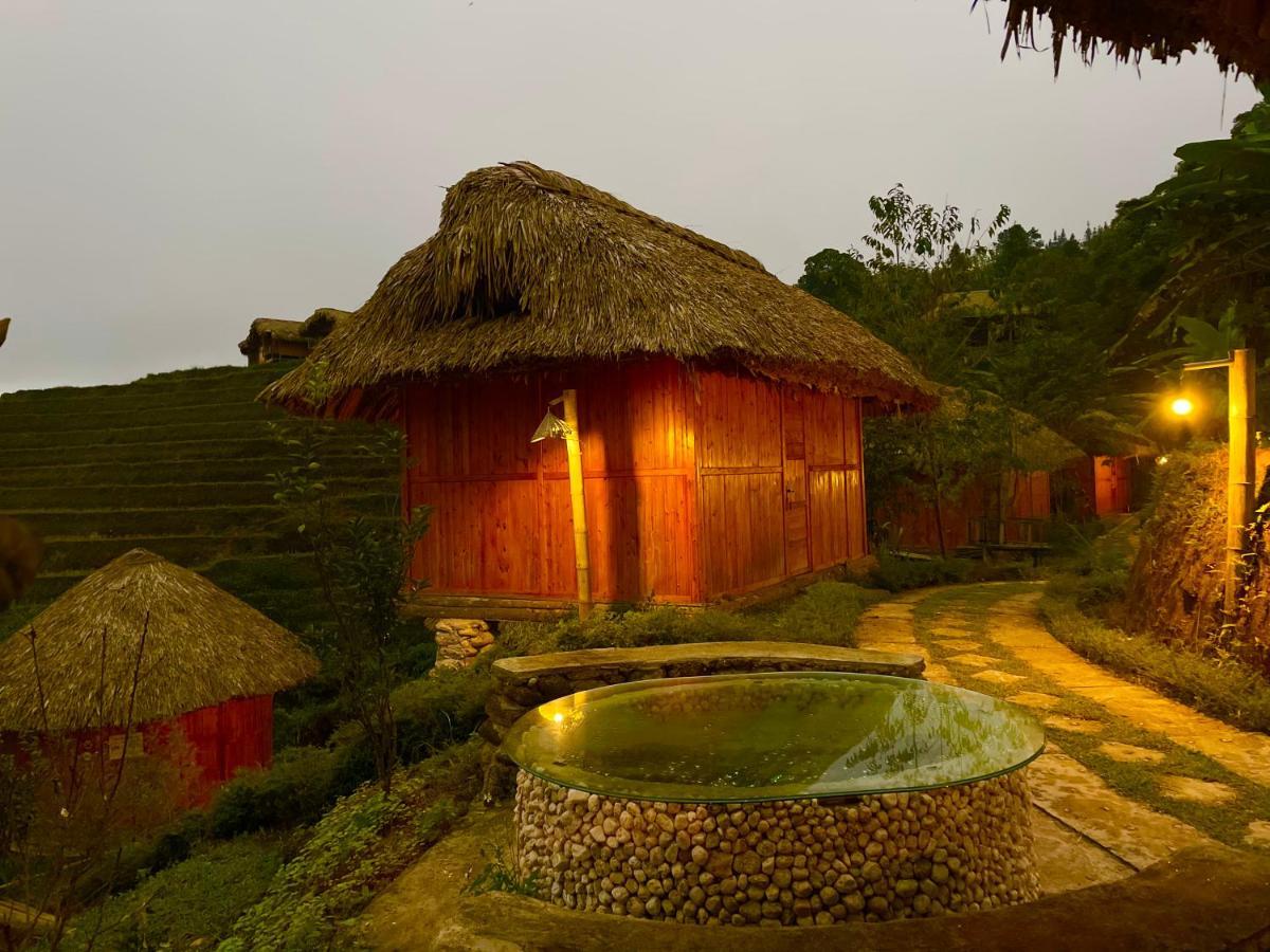 Hoang Su Phi Bungalow Bagian luar foto