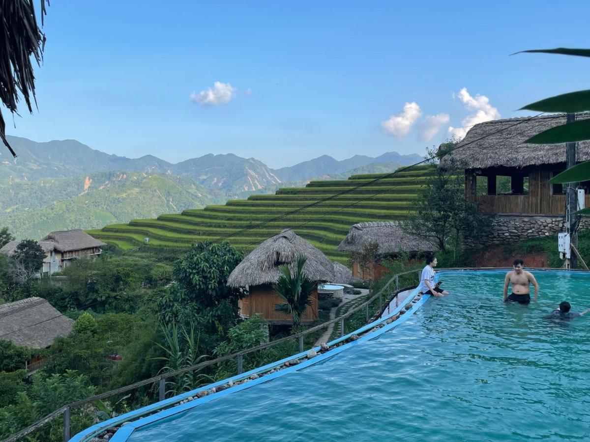 Hoang Su Phi Bungalow Bagian luar foto