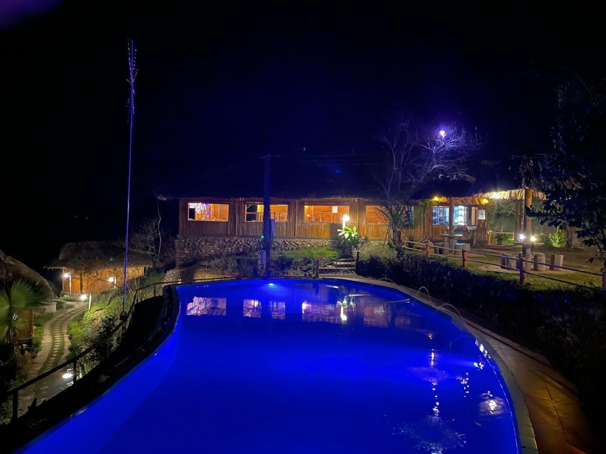 Hoang Su Phi Bungalow Bagian luar foto