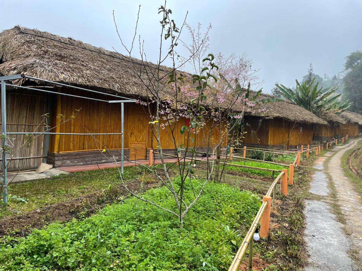 Hoang Su Phi Bungalow Bagian luar foto